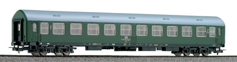 Passenger car 2nd class type Y with black frame<br /><a href='images/pictures/Sachsenmodelle/74708.jpg' target='_blank'>Full size image</a>